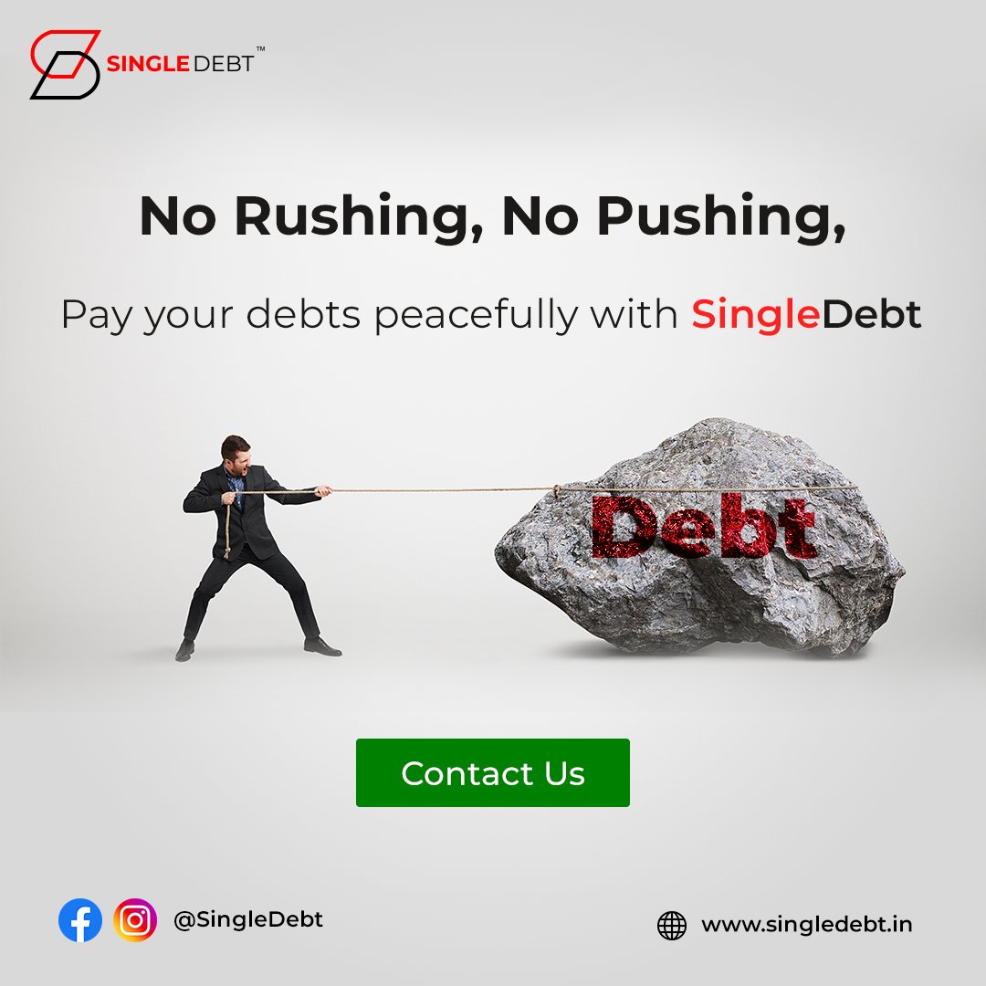 Single_Debt's tweet photo. If you delay your debt repayment, it can adversely affect your lifestyle.
Pay off your debt with SingleDebt affordably and conveniently.
Contact: 96191 03594 / 022 6876 2605 or visit: https://t.co/4J1Q6evWfw
#singledebt #debt #debtmanagement #debtfree #harassment #nonborrowing https://t.co/BGkuAjAbBi