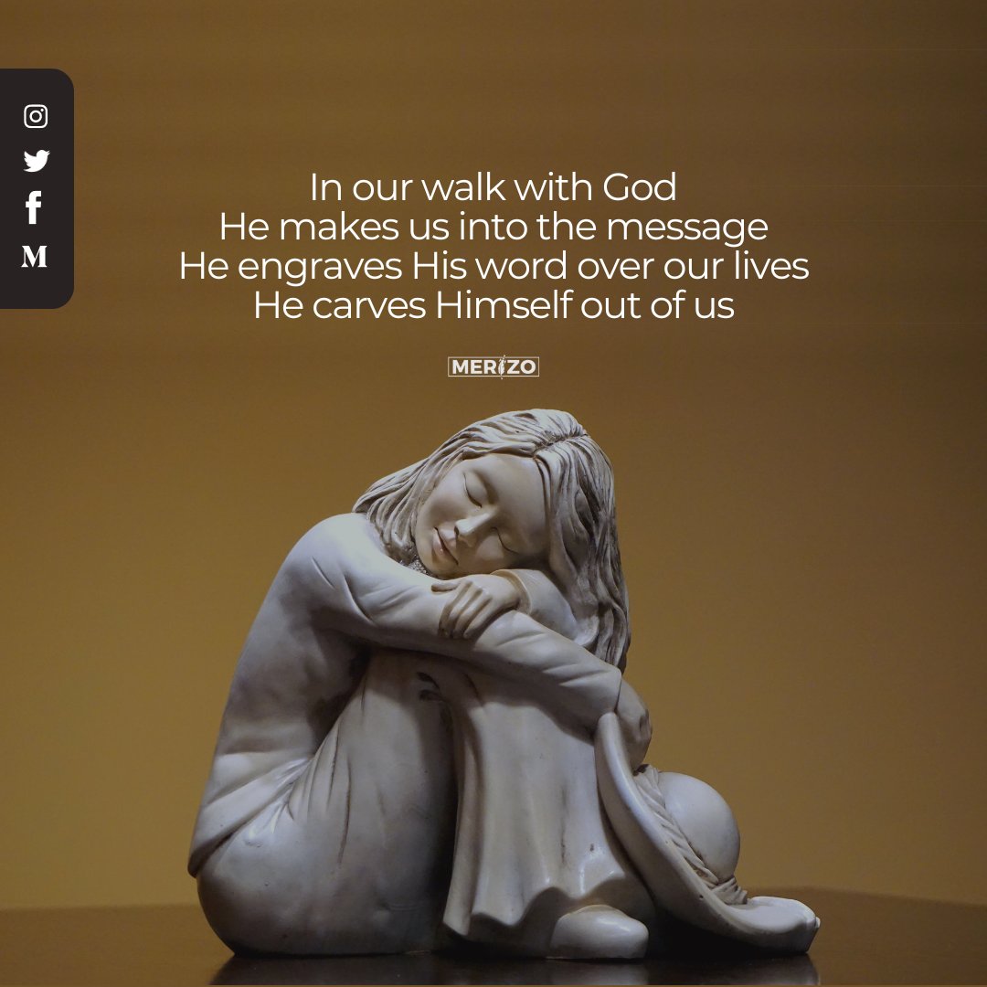 merizo_'s tweet photo. Walk with God until you become the message
#merizo https://t.co/7JCXMy3ENn