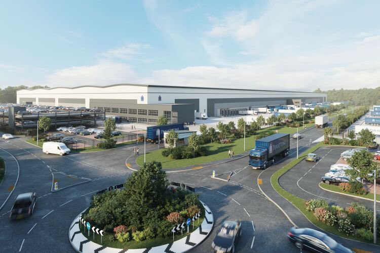 r_lightwing's tweet photo. Panattoni Gets Going on UK's 'Largest' Speculative Logistics Building
An 882,000-Square-Foot Building at Panattoni Avonmouth is Being Touted as the UK's Biggest Spec Logistics Hub. https://t.co/vIC5KPQGdK