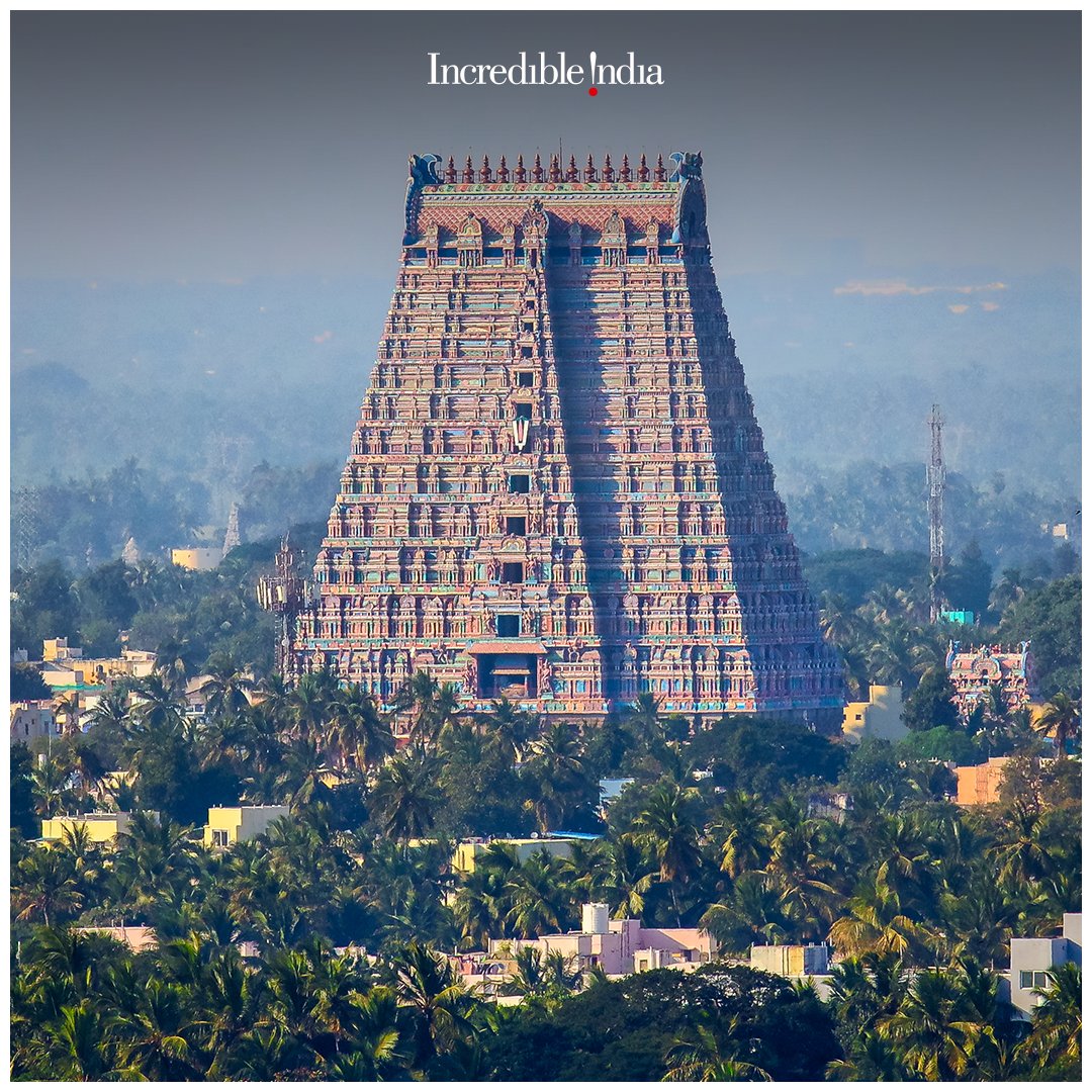 incredibleindia's tweet photo. The vibrant works of architecture adorning the walls of Sri Ranganathaswamy Temple of Tamil Nadu is a heritage lovers paradise.

PC: prudhvichowdary (Instagram)

@tntourismoffcl 

#DekhoApnaDesh 

(1/3) https://t.co/SuoU9B70ix