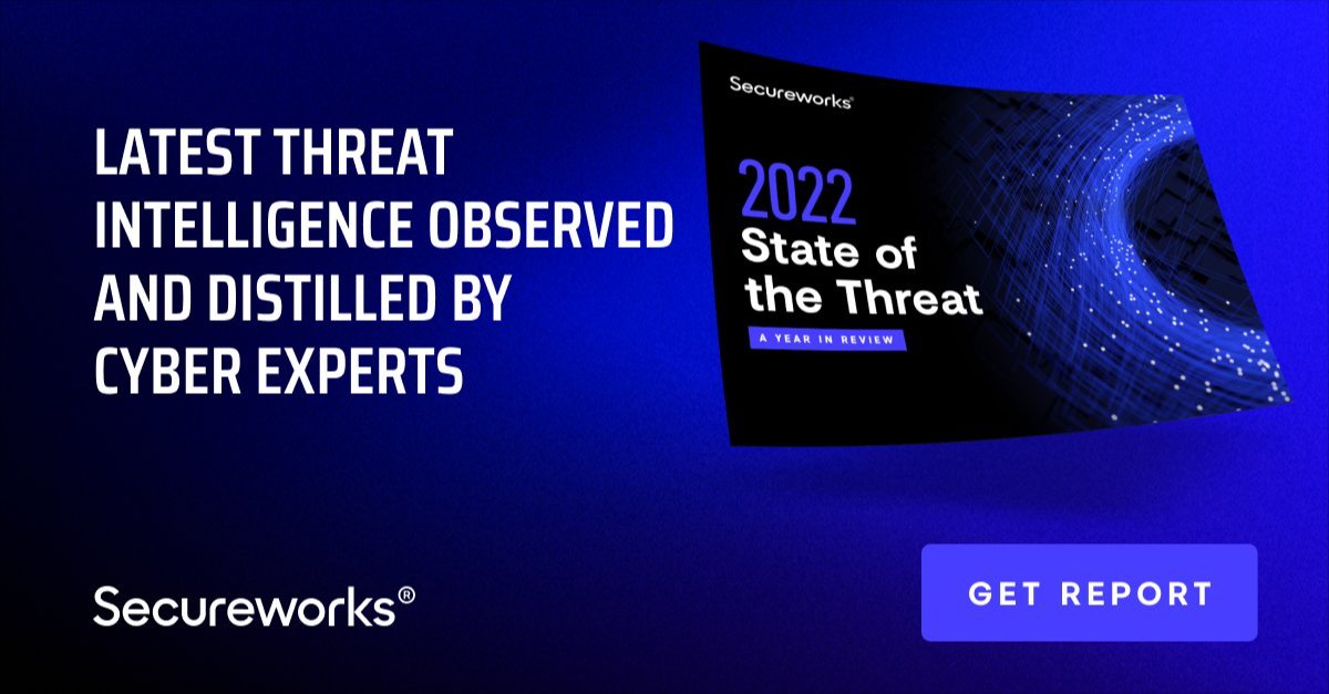 woutermarien's tweet photo. It's not if a #ransomware attack will happen, but when. ⏳

Find insights on #ThreatActors common moves &amp; how your organization can strengthen your defenses from the latest Secureworks Threat Intelligence Report. #Cybersecurity #SCWXThreatIntel https://t.co/EWvfDzSPxD https://t.co/054HRK11wF