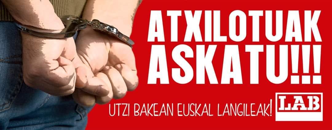 LABDurangaldea's tweet image. #BizkaikoMetalaBorrokan
#BizkaikoMetalaGreban

🔴Ertzaintzak bortizki jo du grebalarien aurka, atxilotu bat Zamudiko Parke Teknologikoan. 
#AtxilotuaAskatu