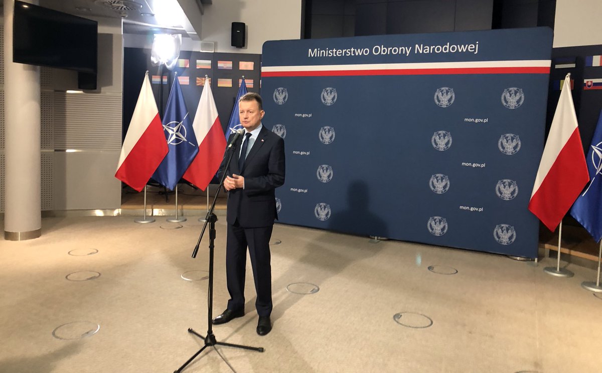 Wicepremier @mblaszczak: zdecydowałem o podjęciu działań, które zwiększą bezpieczeństwo na granicy z Obwodem Kaliningradzkim. Rozpoczniemy budowę tymczasowej zapory, która wzmocni ochronę granicy.