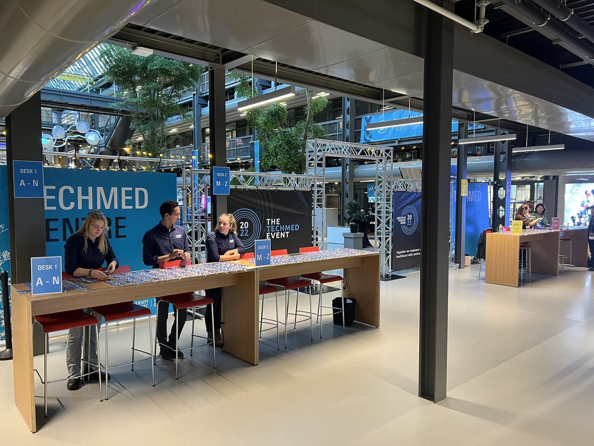 RBurie's tweet photo. We are ready to host the  TechMedEvent 2022, as first event of the #MedTechTwenteWeek in our #TechMedCentre! Together we empower our future healthcare with medical technology!  @utwente @novelt_online @WTCTwente @kennispark @HealthValley @HealthHolland https://t.co/GLRa2ZYBAD