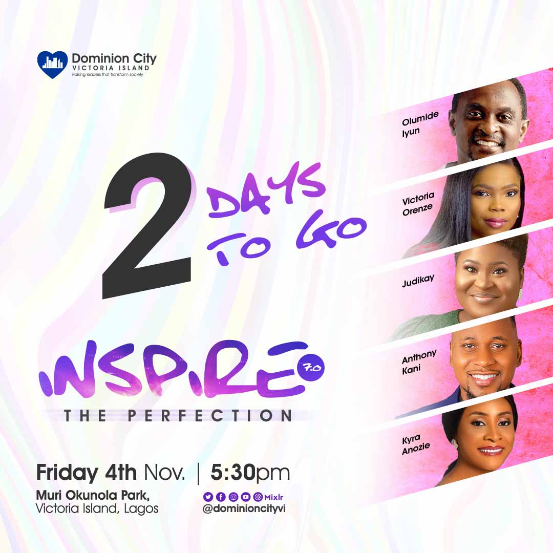 Dominioncityvi's tweet photo. In 2 Days, @victoriaorenze @anthonykani @officialjudiKay, @olumideiyun, @its_kyraanozie and the #DcViAngels will knock on heavens doors with our worship and God Himself will open up and come down to accept our worship and bless us - Psalm 22:3.

5:30pm at the Muri Okunola Park. https://t.co/8shxiAgwaJ