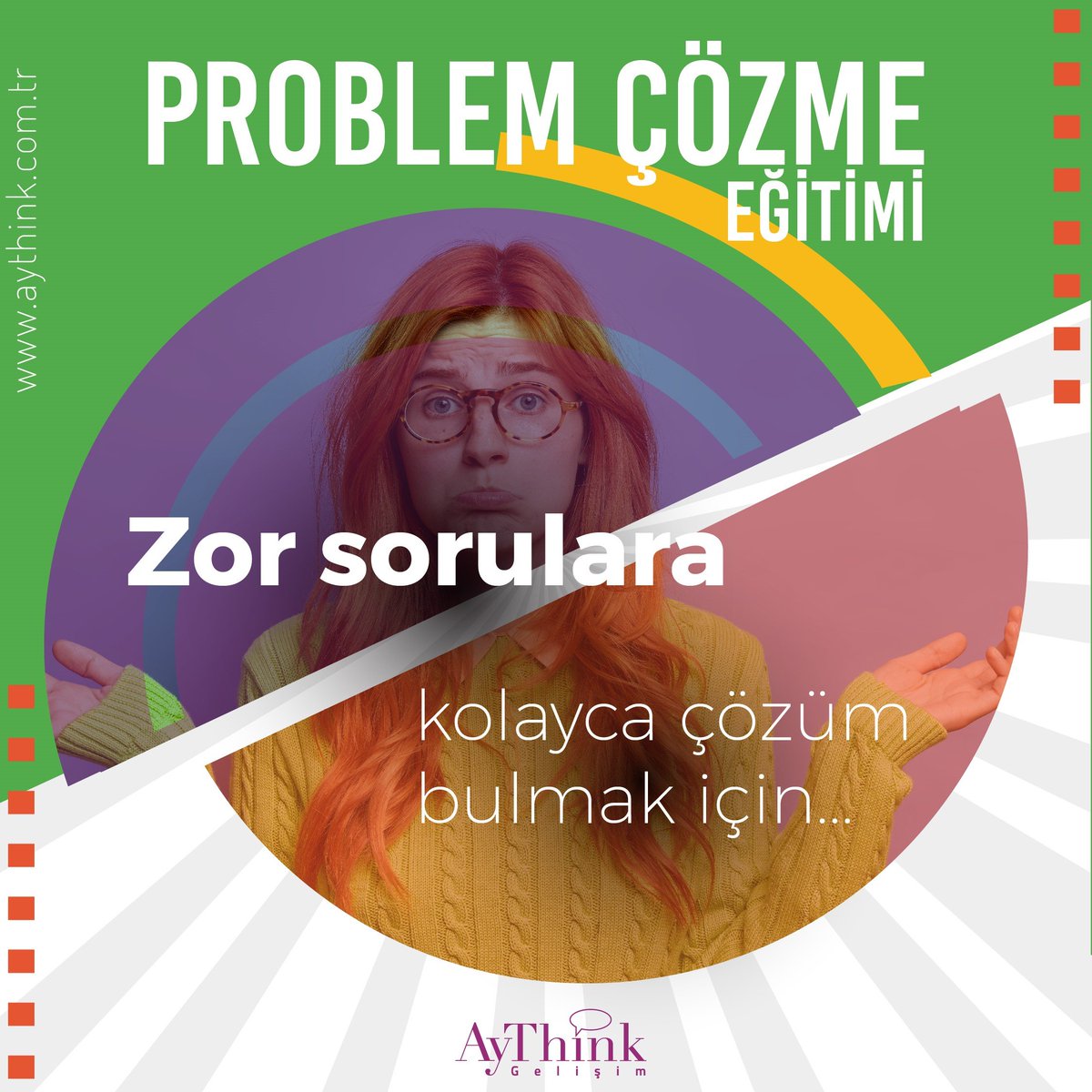 AyThinkGelisim's tweet photo. #ProblemÇözmeEğitimi zor sorulara kolayca çözüm bulabileceğiniz teknikleri öğrenebileceğiniz, uygulamalı bir #eğitim 🎯
#ProblemÇözme becerinizi geliştirmek için bizimle iletişime geçin; Problem Çözme Eğitimimiz ile daha başarılı bir hayata adım atın, hedeflerinize ulaşın🍎 https://t.co/TJlMIiNUXx