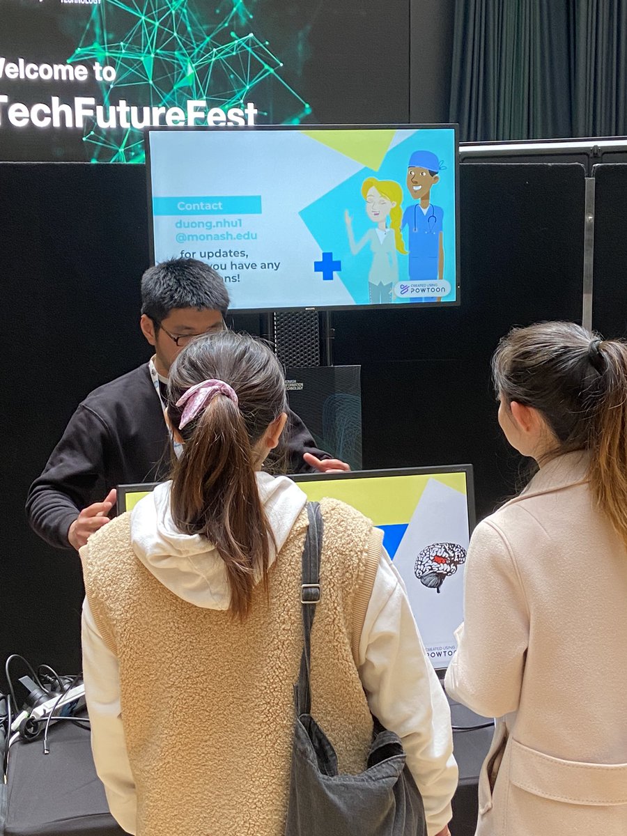 monashdigital's tweet image. Congratulations to @AldeidaAleti and the @MonashInfotech events team for a great #TechFutureFest today … we had great fun sharing some of the #DigitalHealth work across the Faculty. @DuongBinhNhu1 @_vifm @levink2