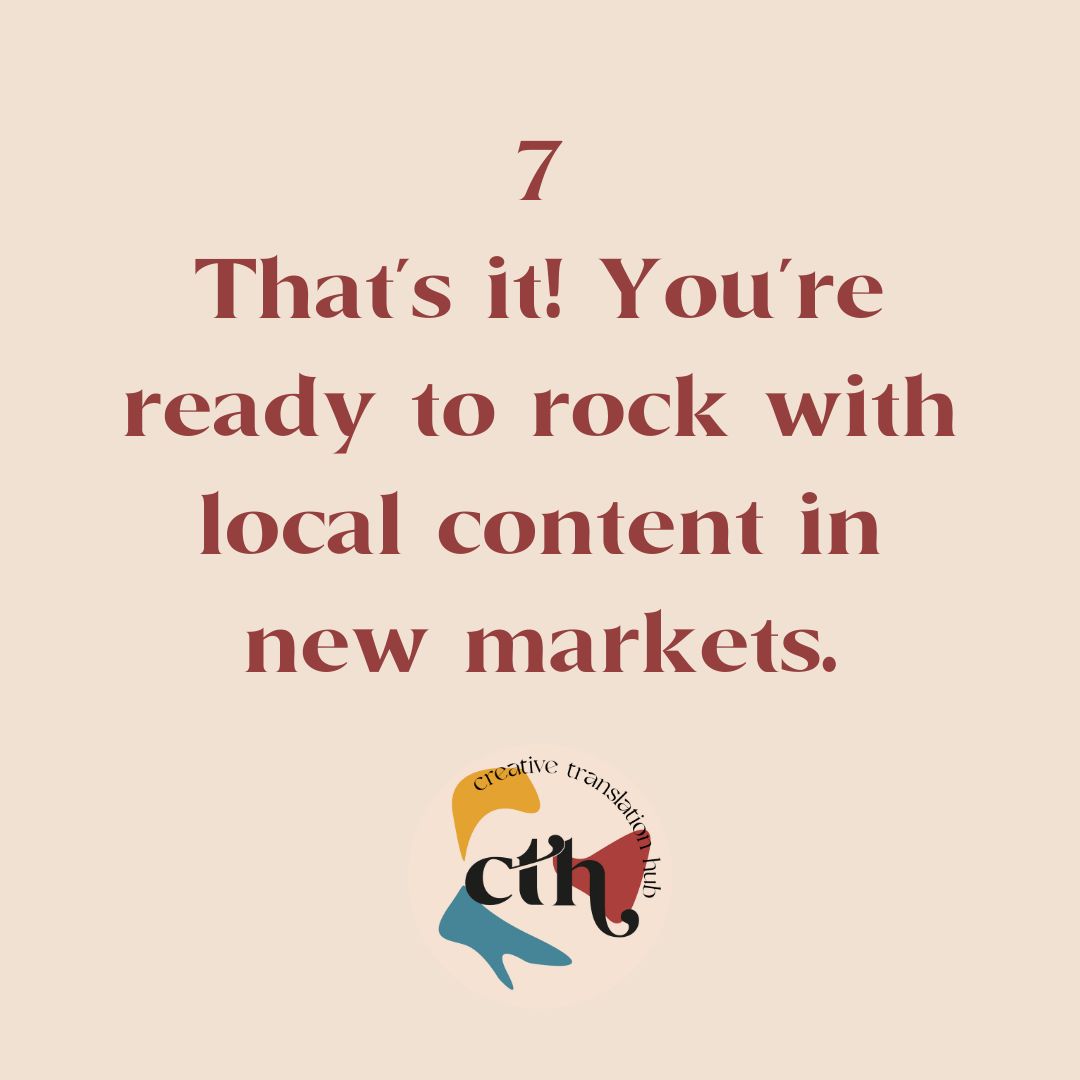 CTH_translation's tweet photo. 2️ If you have any questions at all or think we might be the perfect fit for your English to Spanish, French and/or Italian translation project, just send us an email: hello@creativetranslationhub.com #xl8 https://t.co/t6ts1yQqeg