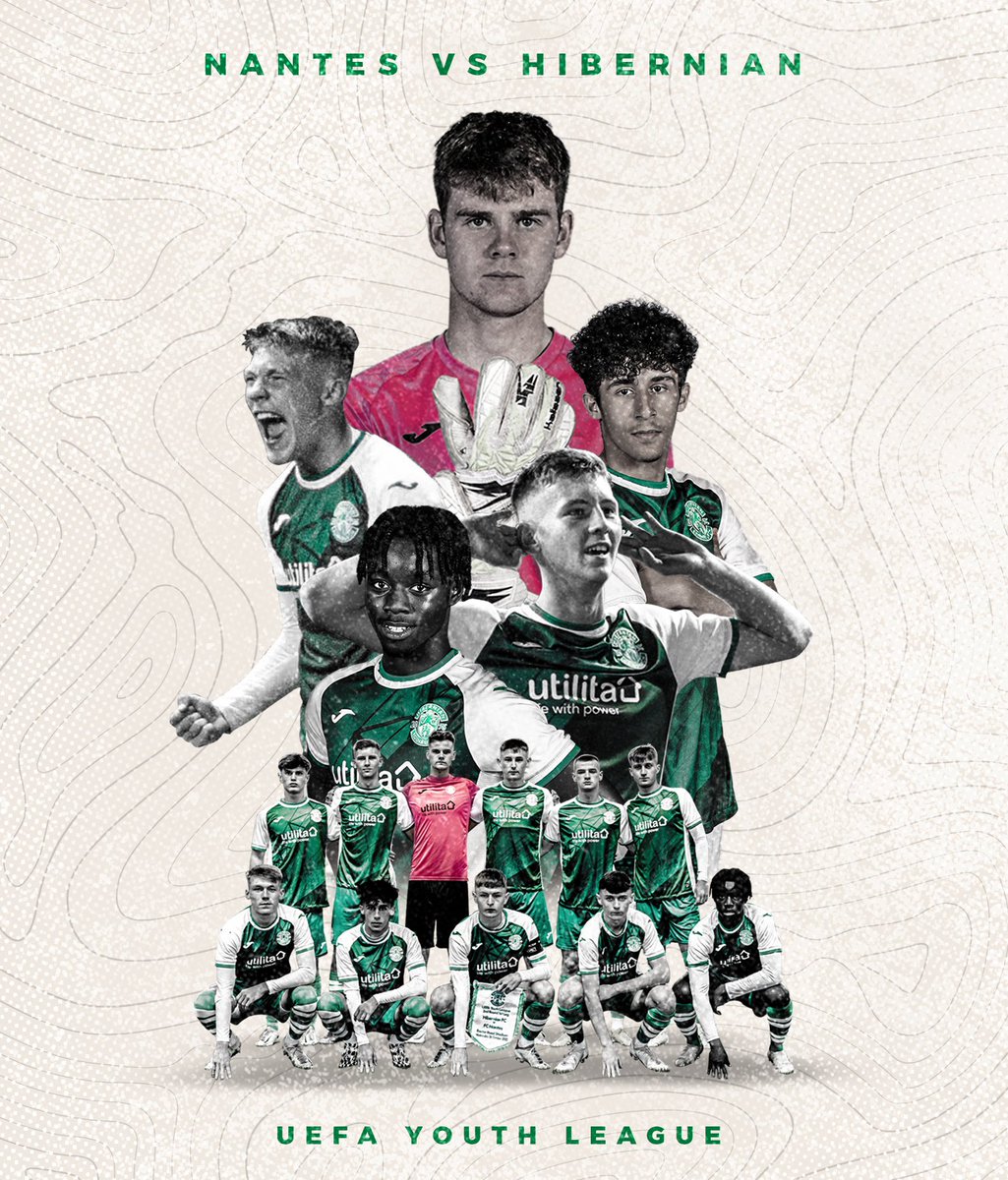 HibernianFC's tweet image. Let's get the job done tonight in France 🇫🇷

'Mon the wee Hibees! 🟢⚪️⚫️

#UYL