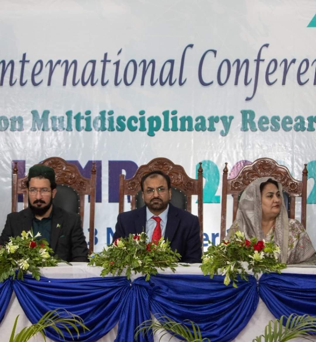 SultanAhmadAli's tweet photo. Sharing remarks in inaugural session of
International Conference on Multidisciplinary Research
At University of #Jhang https://t.co/U7zOWdHG98