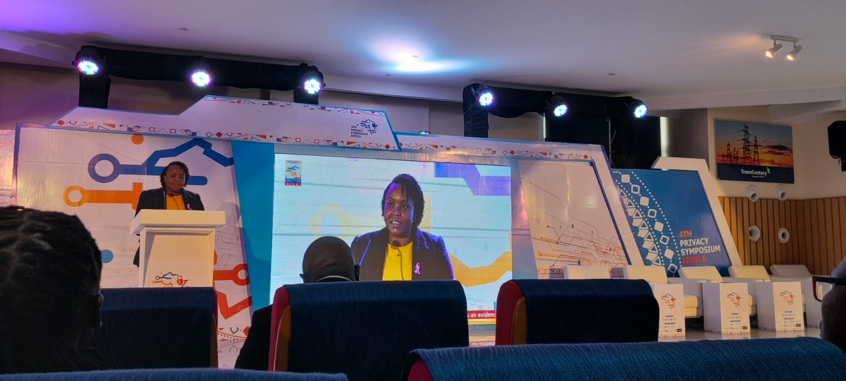 KICTANet's tweet photo. The First Data Commisioner, Ms, Immaculate Kassait, sets the stage by making a speech on issues of data protection and privacy laws #PSA2020 @UnwantedWitness @StrathCIPIT
#DataProtection #DataPrivacy https://t.co/jZEbHLQ3UV