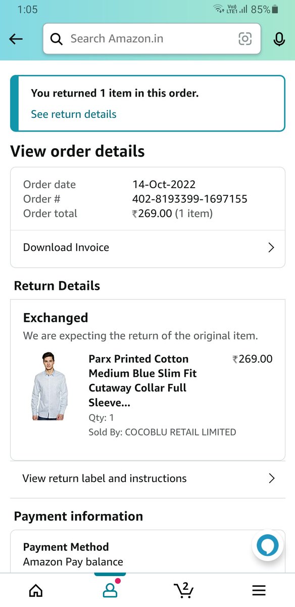 Heyitsakaash's tweet photo. Worst service by @amazonIN and @AmazonHelp 
Not exchanging the product I ordered and and marking it as undeliverable
The customer service is the worst 
One is saying package is lost, another one is saying it will be delivered and the last one saying that it can not be exchanged https://t.co/NkIonx7ei1