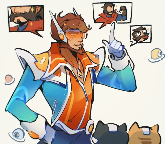 猫猫们也是笨蛋#TfGraves 