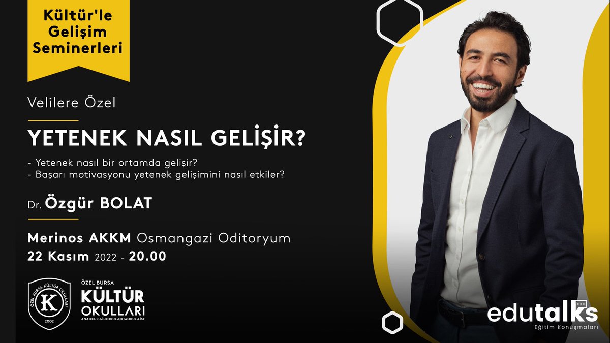 Merinos AKKM’de gerçekleşecek seminerimize tüm anne-babalar davetlidir! Kayıt için: forms.gle/uid7iMgxYqxt1u…