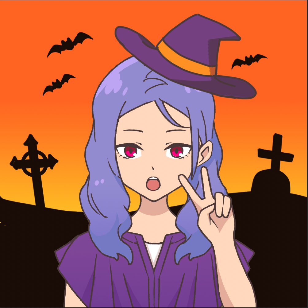 iconcreator_M's tweet photo. 来年のハロウィンに向けて
早めですがパーツ追加！

魔女の帽子です！

気づいたら
もうすぐクリスマスですね
プレゼントは何を願おうかな https://t.co/jtBvKw0mxo