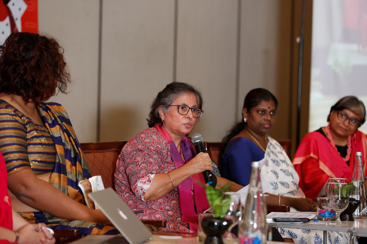 unwomenindia's tweet photo. CSO panel discussion to share insights on intersectional approaches to #prevent #genderbasedviolence 
#Dayone of #multistakeholder workshop on What Works For Prevention of #VAW in #India by @unwomenindia https://t.co/D3kUfnfkIZ