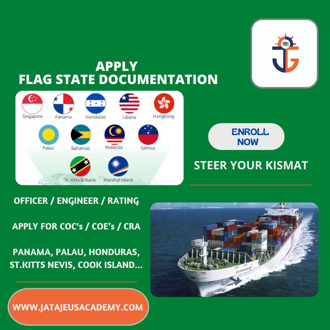 jatajeusacademy's tweet photo. Flag State Documentation
APPLY NOW
COC/ COE/ CRA/ CDC/ GMDSS/ SSO/ WatchKeeping/ DCE
Cost Effective! Fast Process!
#flagstate #Documents #Seafarer #ShipsAndShipping #maritime https://t.co/tlee3MvDXb