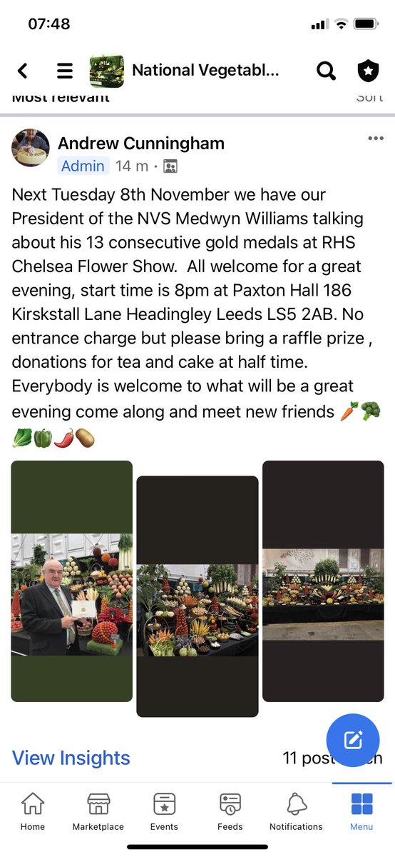 National Vegetable Society West Yorkshire DA tweet media