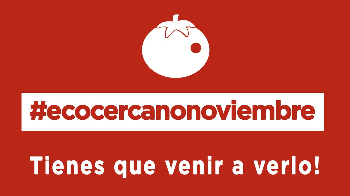 El 5 de noviembre vuelve el Mercado EcoCercano de La Rinconada al parque Ramón María del Valle Inclán. Te esperamos el sábado a partir de las 10:00. #ecocercanonoviembre.
Toda la información, aquí: tomatomatelavega.wordpress.com/2022/10/27/eco… 
#soberaníaalimentaria 
#EcomercadosAndaluces