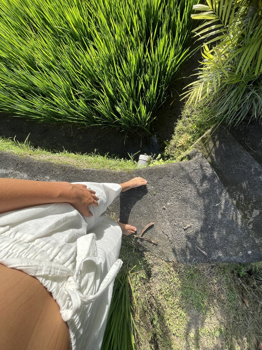 I'm so used to these braids, but it's time to shoot. Making new ones?