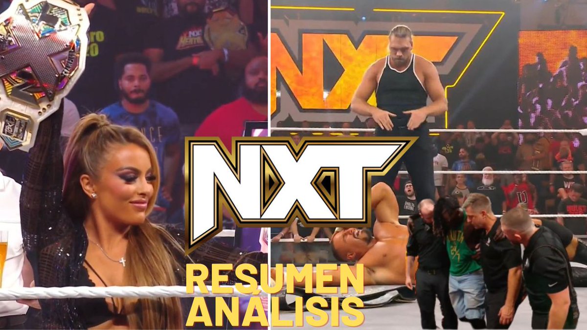 TDWRE's tweet photo. Un nuevo vídeo está a punto de estrenarse y se trata del último episodio de #WWENXT  Date prisa! 📅 #terricolas #wwe #NXT #nxtreview #nxthihglights #highlights #resumen #analisis #wrestling #prowrestling #luchalibre #lucha https://t.co/w18yO7C9r7