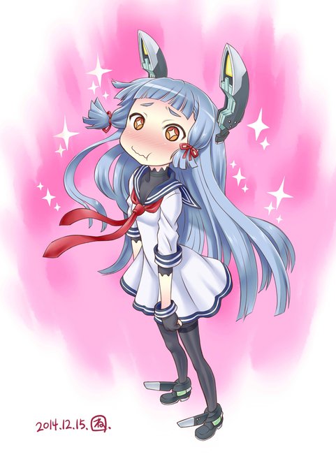 昔描いた艦これ落描き…
叢雲のクリスマスのセリフだったかにゃー_(:3_  _)_ 