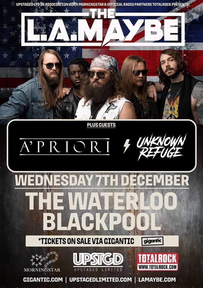 UNKNOWN REFUGE (@unknown_refuge) on Twitter photo *GIG Announcement*
Come and join us with
🇺🇲 The L.A. Maybe
<a href="/TheWaterloo_BPL/">Waterloo Music Bar</a> for a fabulous Christmas shindig. Its gonna be a cracker!😎🤘
#rocknroll #unknownrefuge #livemusic #Blackpool *GIG Announcement*
Come and join us with
🇺🇲 The L.A. Maybe
<a href="/TheWaterloo_BPL/">Waterloo Music Bar</a> for a fabulous Christmas shindig. Its gonna be a cracker!😎🤘
#rocknroll #unknownrefuge #livemusic #Blackpool
