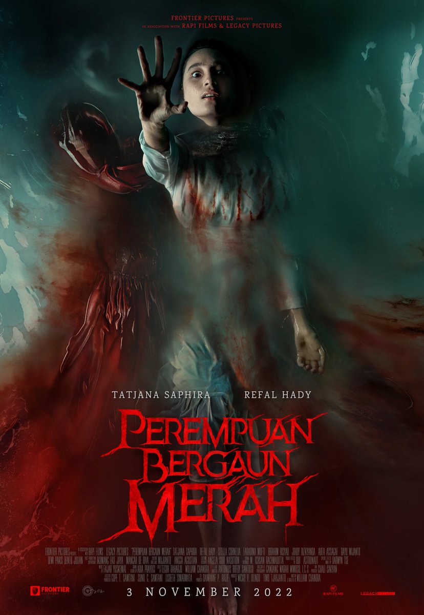 🩸 GIVEAWAY ALERT 🩸

Mau nonton PEREMPUAN BERGAUN MERAH besok? GRATIS!

Caranya:
✅ RT + Like twit ini.
✅ Reply "Perempuan Bergaun Merah tayang di bioskop 3 November 2022" Boleh tambahin sesukamu &amp; sebanyak2nya.

10 orang terpilih dapet 2 tiket nonton di bioskop kota mana pun!