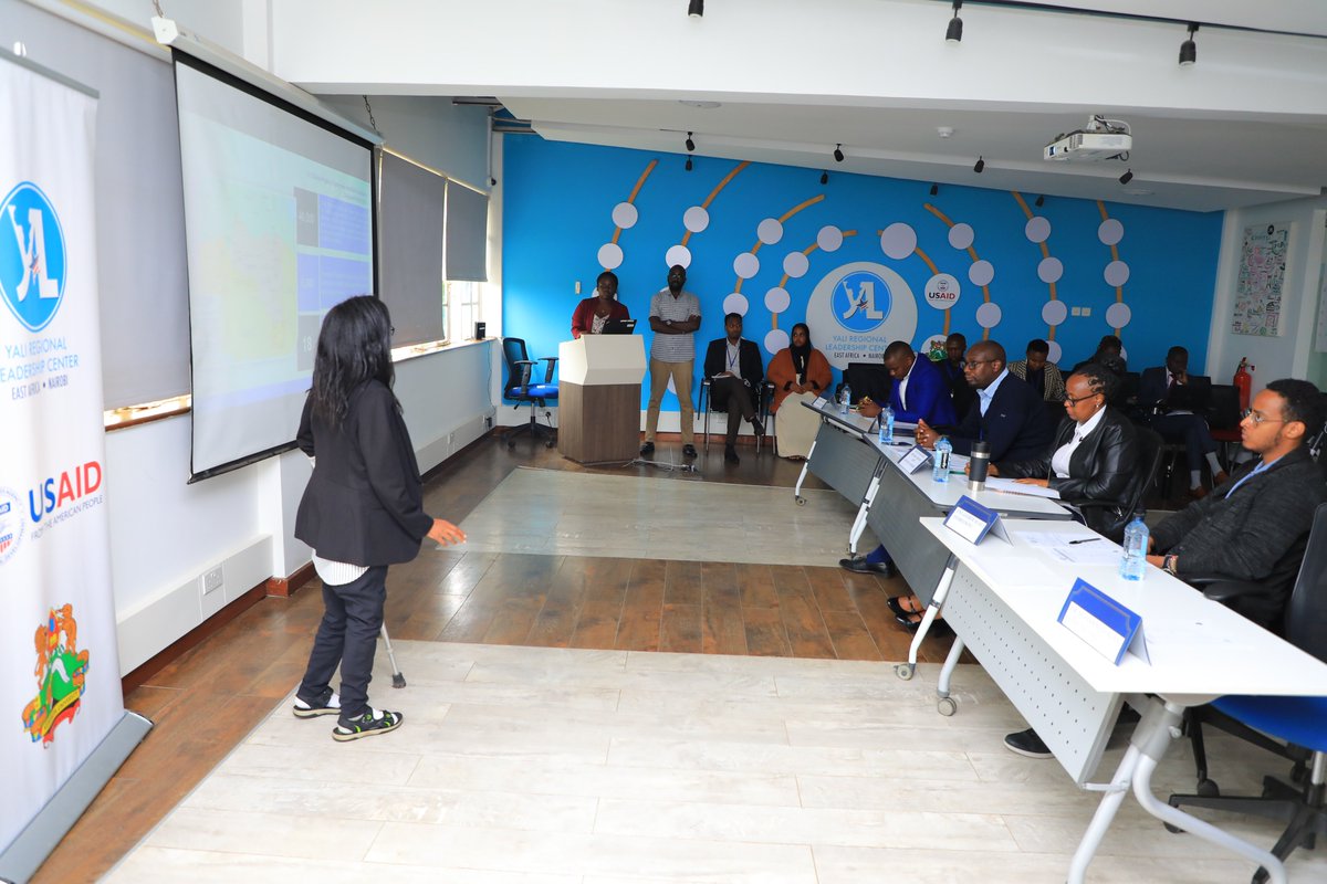 rlceastafrica's tweet photo. Happening Now!
Week 4 of @YALIRLCEA transformative leadership experience #Cohort45  Design Challenge Pitch by @SafaricomPLC 
#MyDayInYALIRLCEA #YALITransformation
@USAIDKenya @USAIDEastAfrica  @YALINetwork @YALIAlumniSO @US2SOMALIA @USEmbassyKenya @US_Emb_Djibouti https://t.co/lRhbk5ZTGt