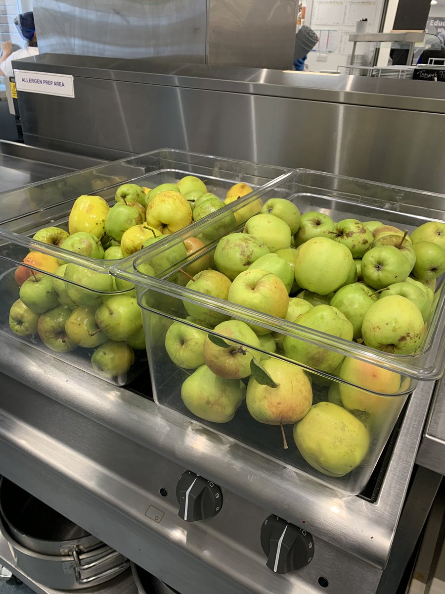 When a students parent asks can you use some apples ? Think I will be busy next few days with desserts 🥴 @JeanetteOrrey @LoveBritishFood @LACA_UK @PSC_Alliance @PSCMagazine