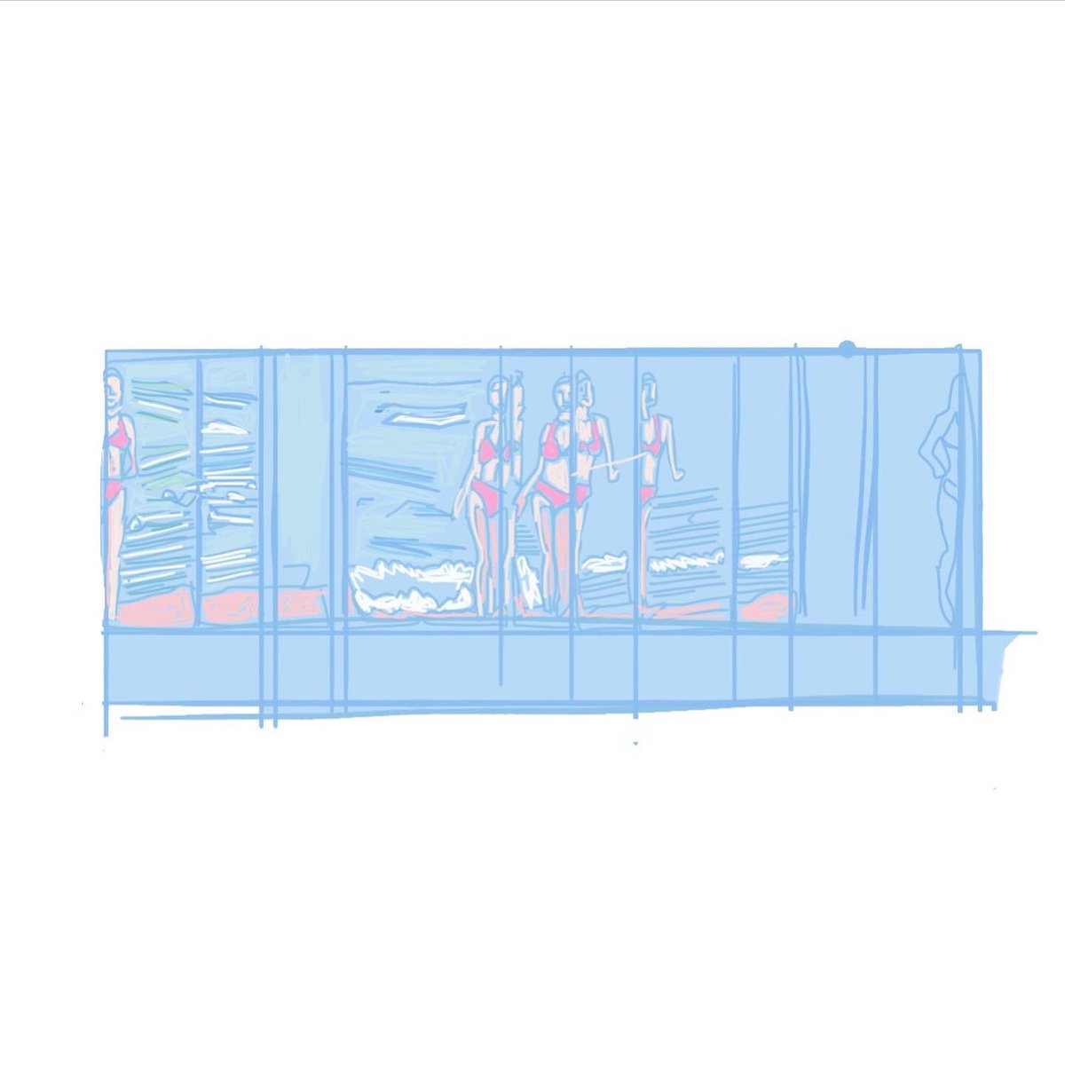 drunkenBouddha's tweet image. #fragmentdesign #doodle #seascape #artinprogress #design #sketching #digitalart #illustration #bikinimodel #beachbody #minimalism #pinup #semiabstract #defragmentation #dontlikeitdontfollow