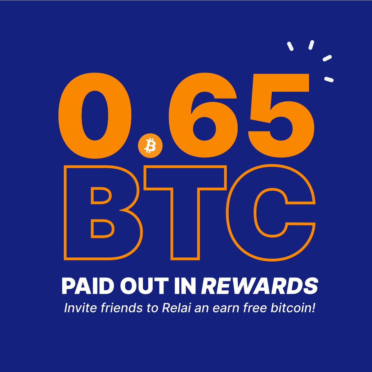 💸PAYDAY! 💸

We just paid out 0.65 BTC in rewards!

You know the drill, we are giving away 50 CHF in #bitcoin to a random Relaier 👇

To win:

🔁Retweet this post
🔢Comment your ref code

Want to earn free sats for orangepilling too? 💊

Look no further: relai.app/referral