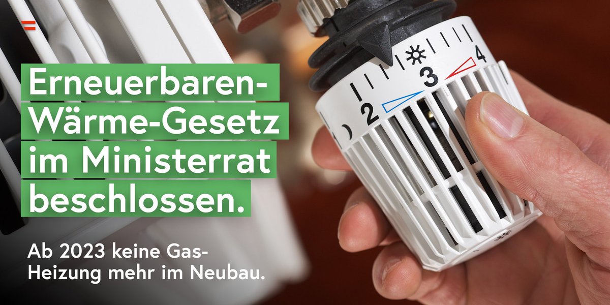 Der russische Angriffskrieg gegen die Ukraine hat gezeigt, wie angreifbar unsere #Energieversorgung ist. Die Antwort darauf kann nur lauten: Raus aus russischem Gas. Mit dem #Erneuerbaren Wärme Gesetz (#EWG) machen wir nun einen weiteren großen Schritt auf diesem Weg. (1/3)