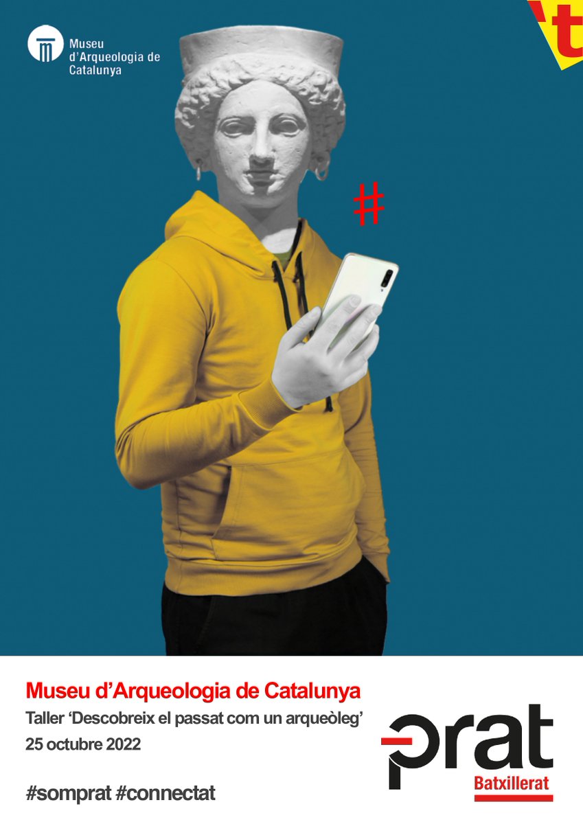 PratEducacio's tweet photo. ARQUEÒLEGS PER UN DIA
Avui els alumnes de #Batxillerat hem visitat el #MACbcn per fer un taller d’arqueologia molt interessant. Hem après quin és l'àmbit d’estudi d’aquesta ciència i a analitzar les restes de societats passades. @macarqueologia 
#somprat #arqueologia https://t.co/mlzxFziKhT
