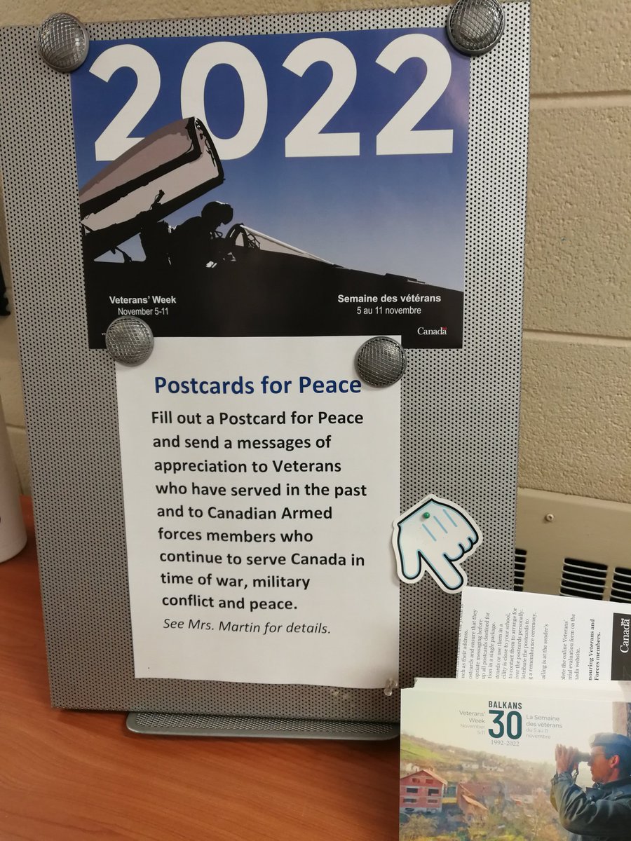 KMTL_LordDLLC's tweet photo. Postcards for Peace can be found in the Lord Dorchester LLC. Fill one out and send a message to veterans who have served in the past and to Canadian Armed forces members who continue to serve Canada. @LordDorchester #postcardsforpeace https://t.co/ijjheOWwq4