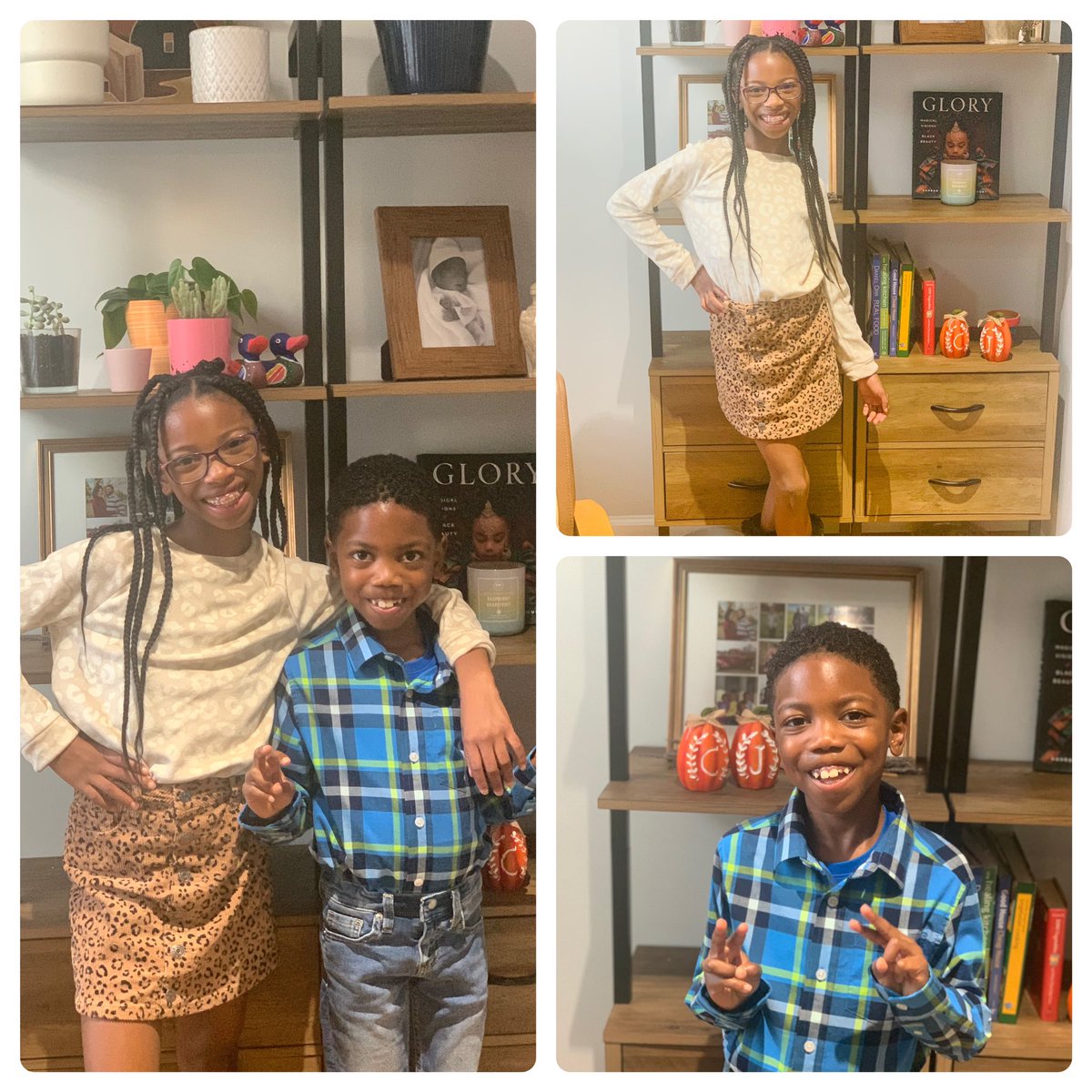 Picture Day!! Mark this as exhibit A in the case of “parents trying but having no clue how it’ll all turn out” 🤣🥰🙏🏾🤞🏾