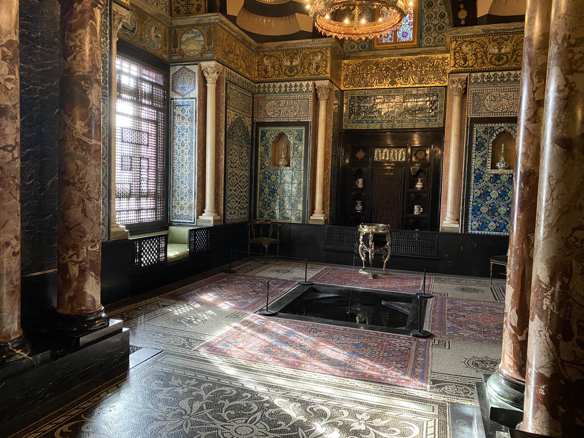 GSwaffield's tweet image. Gorgeous renovations @LeightonHouse_  that light and those turquoise tiles! Well worth a visit @RBKC 💙💙💙