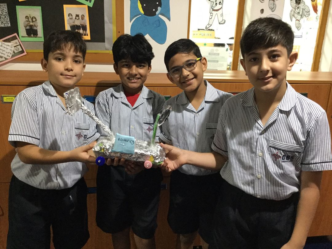 Check out Bu Tinah class's amazing space rovers that we created on our theme day using our teamwork and innovation skills! Don't they look amazing?! #ProudlyTaaleem #BeginsatDBSJP <a href="/DBSJP_STEAM/">DBSJP_STEAM</a> <a href="/DBSJP_Science/">DBSJP Science</a>