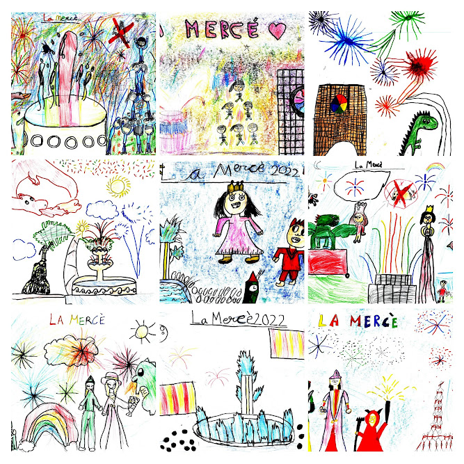 L'alumnat del cicle mitjà participa en el Concurs: Dibuixem La Mercè organitzat per <a href="/BarnaCentre/">Barna Centre</a> 
No us perdeu les seves creacions d'enguany.
blocs.xtec.cat/lasedeta/2022/…
Molta sort a tothom!
#LaMercè #plàstica #cultura #tradició