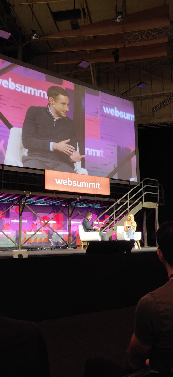 Great talk on sports journalism with <a href="/David_Ornstein/">David Ornstein</a> and <a href="/eljonesuk/">Emma Louise Jones</a> at the #sportstrade stage <a href="/WebSummit/">Web Summit</a>