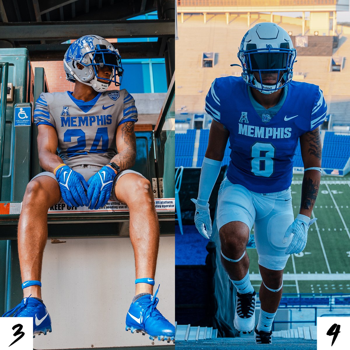 MemphisFB's tweet photo. Which uniform combination has been your favorite so far this season?

Comment Below ⬇️

#ALLIN | #GoTigersGo https://t.co/PVj66glpD9