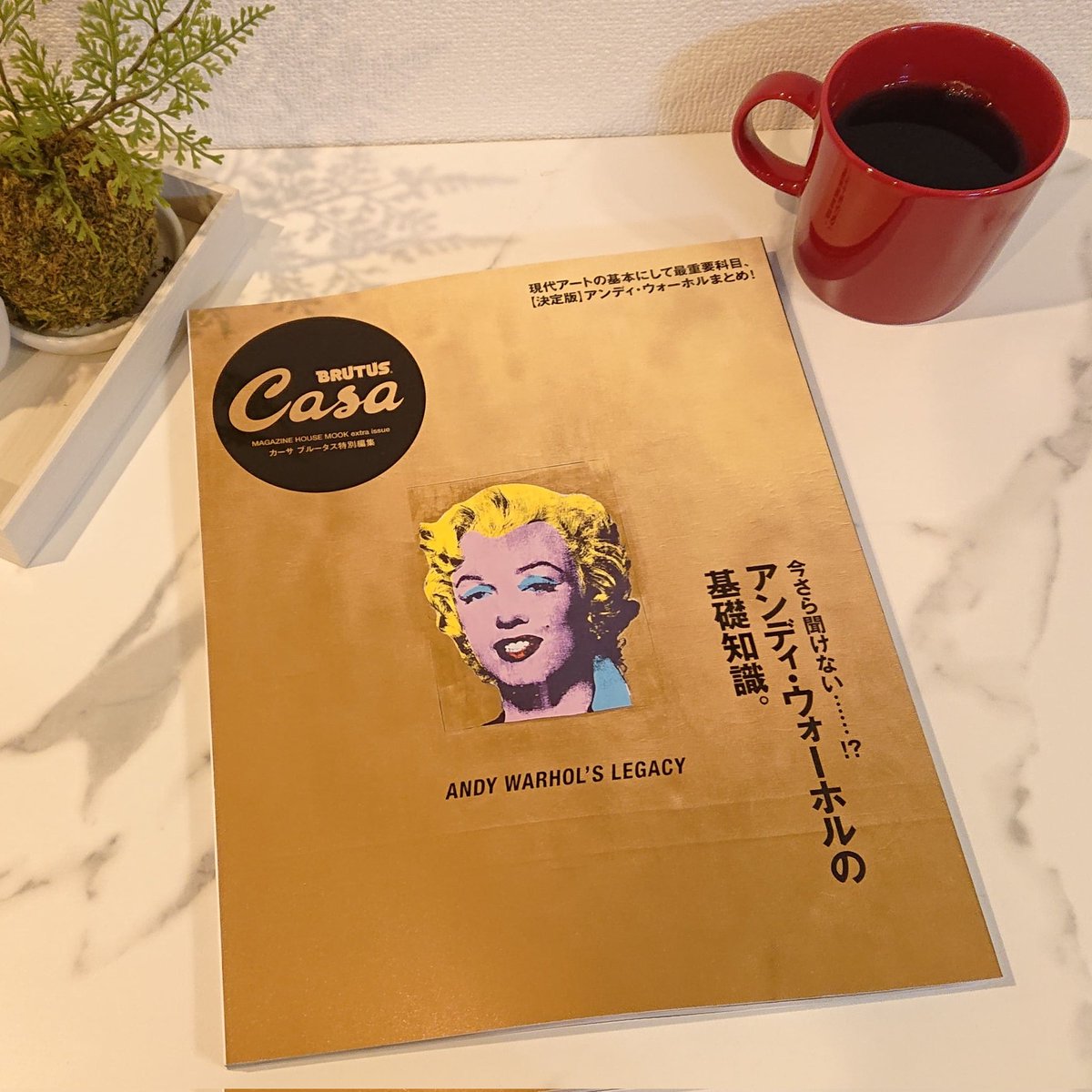 雑誌Casa BRUTUSの
アンディ・ウォーホル特集
買いました♪

全ページめいっぱい
ウォーホル特集だし
京都展行けない人の為にも
ウォーホル作品を収蔵する
全国28箇所の美術館マップを
載せてくれてるのは
とても優しい😊
(※ちなみに京都展は来年2/12迄)

#アンディウォーホル #ウォーホル #Casa