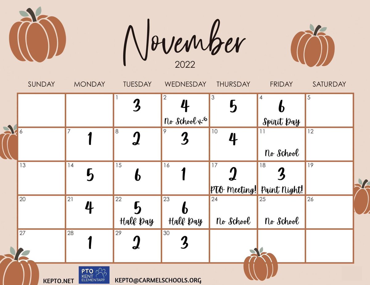 Happy November!