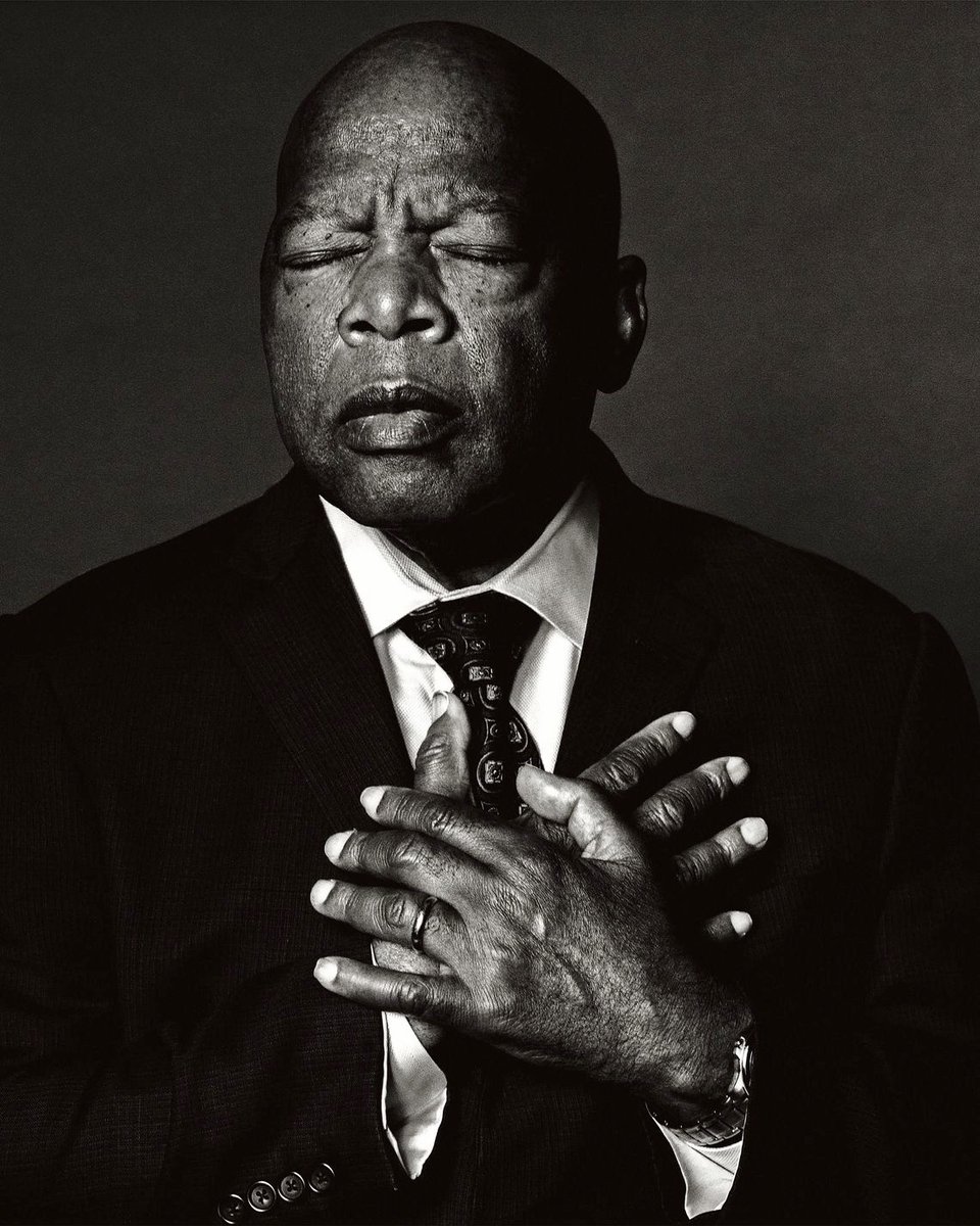 'If we don’t vote, we are ignoring history and giving away the future.” –John Lewis Photo: Michael Avedon