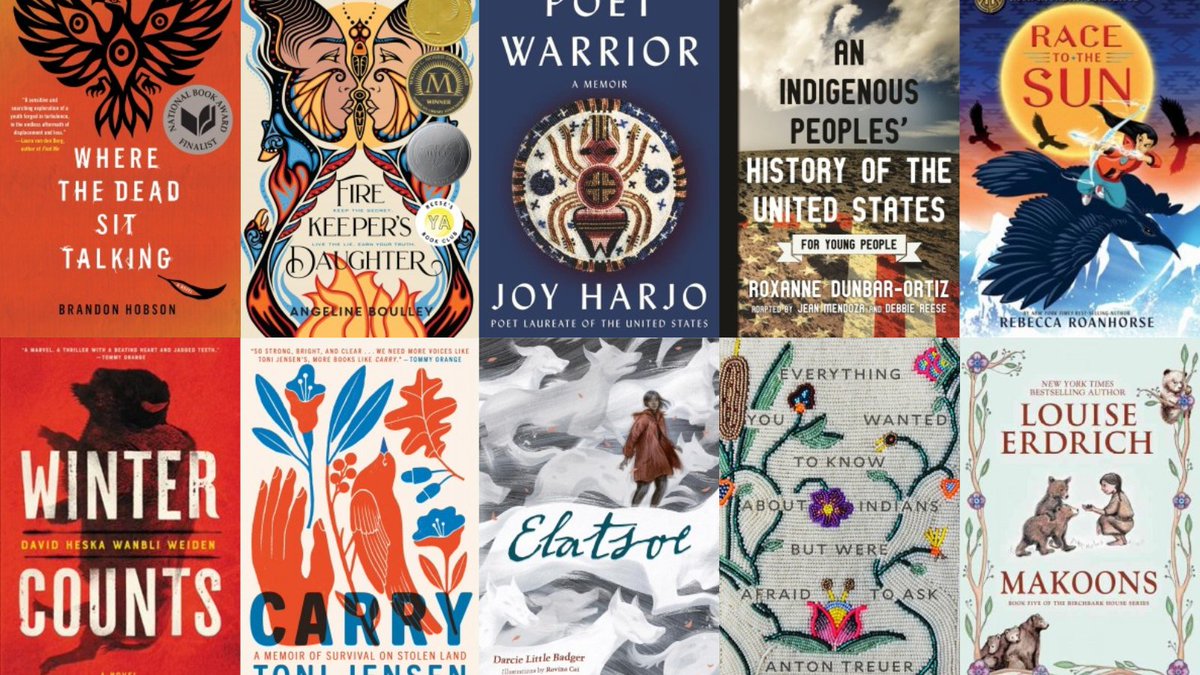 November is #NativeAmericanHeritageMonth. Explore Native American culture with these books!
Native American Authors: loom.ly/JWwfEvA
Native American Heritage Books for Teens: loom.ly/faJa9zQ 
Native American Heritage Books for Kids: loom.ly/xx5XhBg