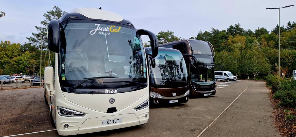 At RHS Wisley today, parked next to some smart <a href="/WestwayCoaches/">Westway Coach Services Ltd</a>