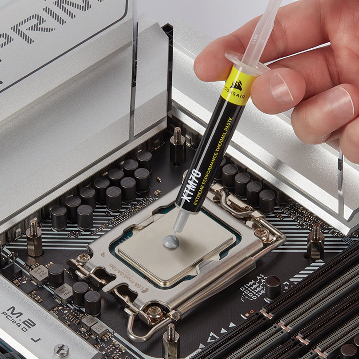 CORSAIR on Twitter "What's the right amount of thermal paste? https