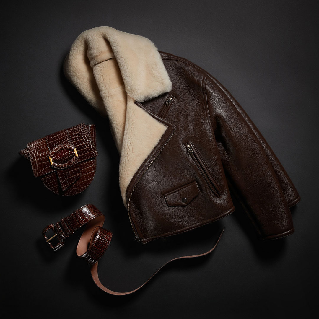 The gift of imagination is here. Inspire delight with treasures curated from the world over. Discover premium leather outerwear and handbags in BR's Gift Shop at bit.ly/3fnhWFI.