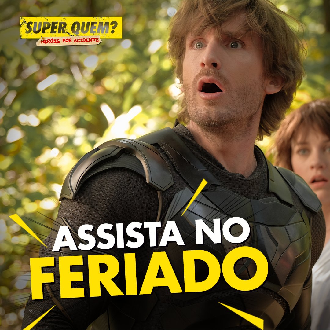 ParisFilmes's tweet photo. Badman te espera nesse feriado! #SuperQuem está em cartaz. 🦸‍♂ Assista HOJE, exclusivamente nos cinemas. Garanta já seu ingresso: https://t.co/JyoD4VakgM https://t.co/DtMeKo1nlK