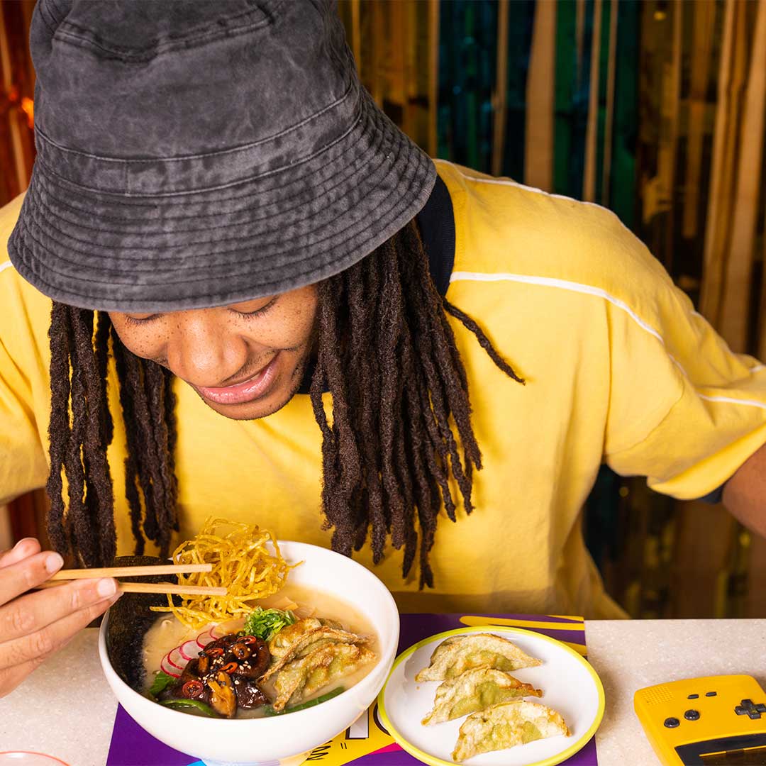 YOSushi's tweet photo. We've given our ramen a birthday glow up! 🍜✨
Choose any ramen & any 3 piece gyoza for only £14.95
Offer valid til the 13th Nov #YO25 https://t.co/KGiaY211iG